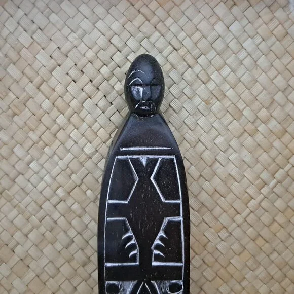 African Statue Shadow Box - Picture 7 of 11